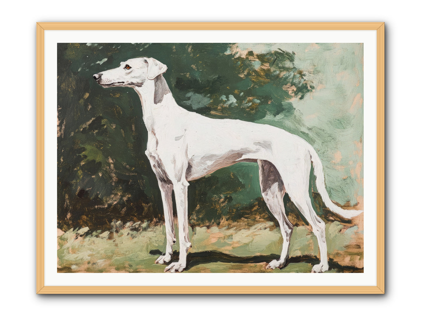 Velvet Hours -- Framed Print - Natural 48x36