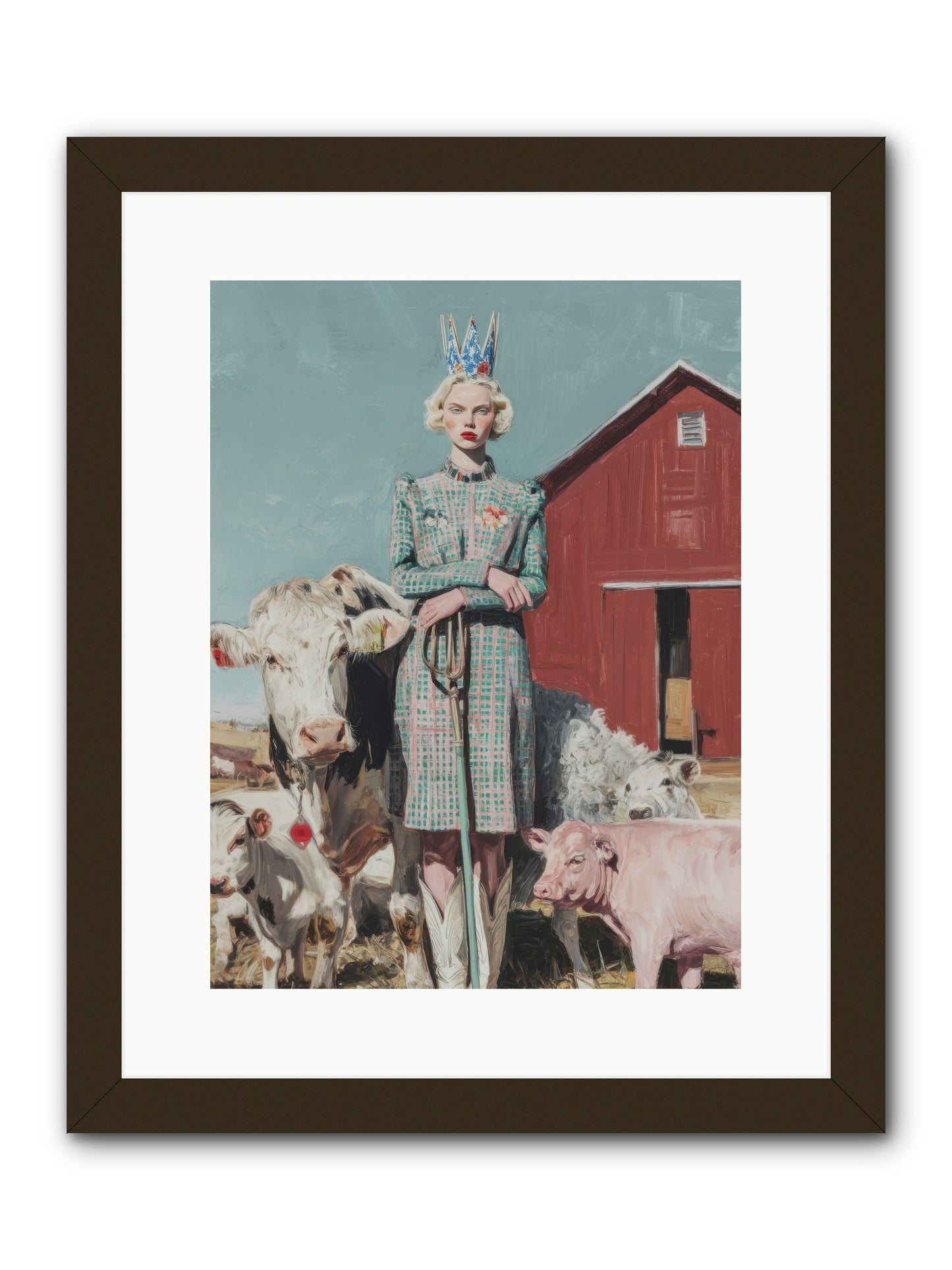 Velvet Ivy & Co.-REZ -- Framed Print - Black 12x16