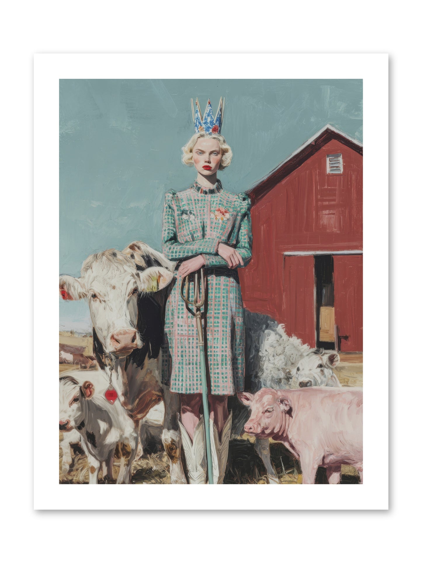 Velvet Ivy & Co.-REZ -- Loose Canvas Print 12x16