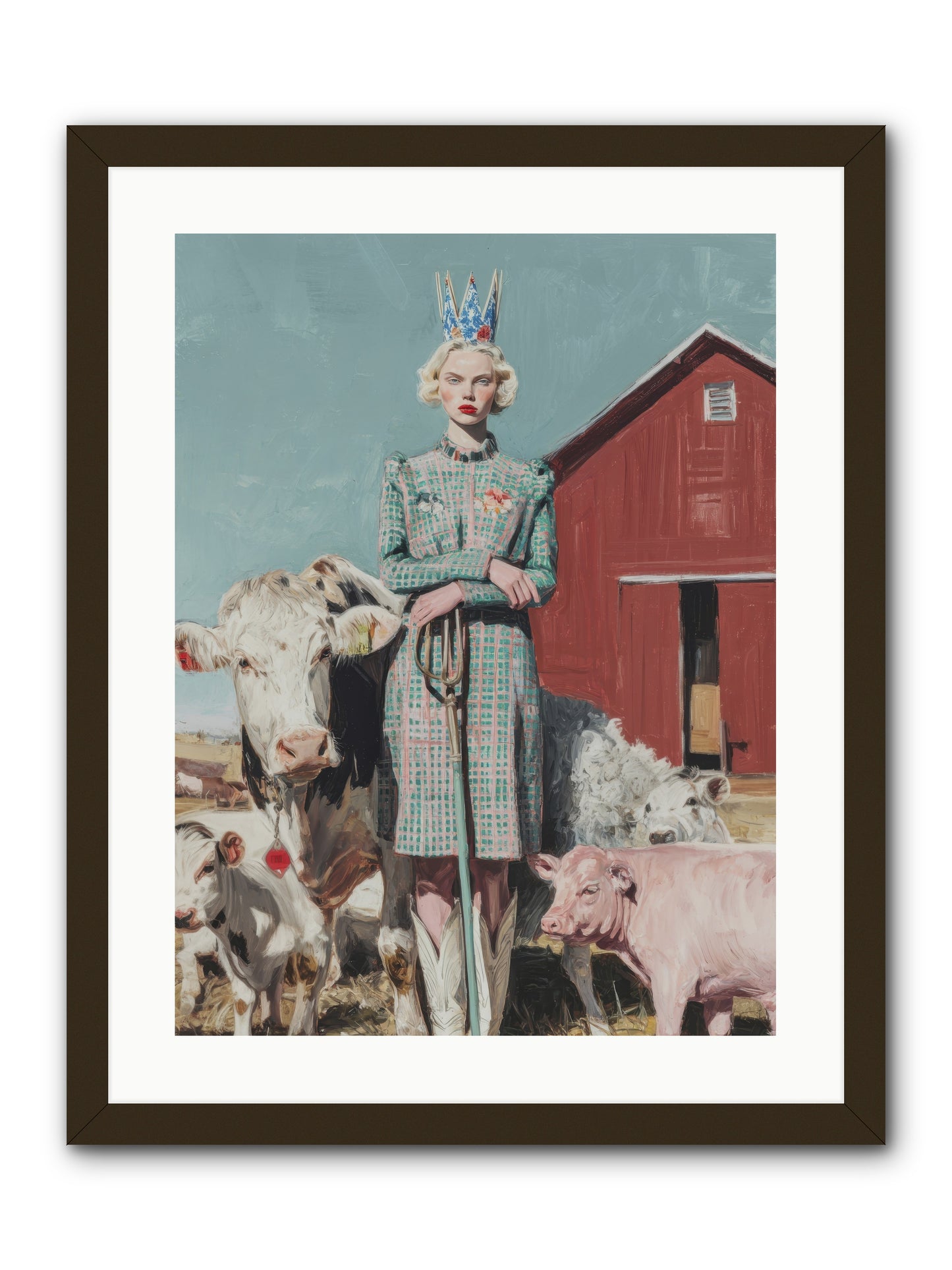 Velvet Ivy & Co.-REZ -- Framed Print - Black 18x24