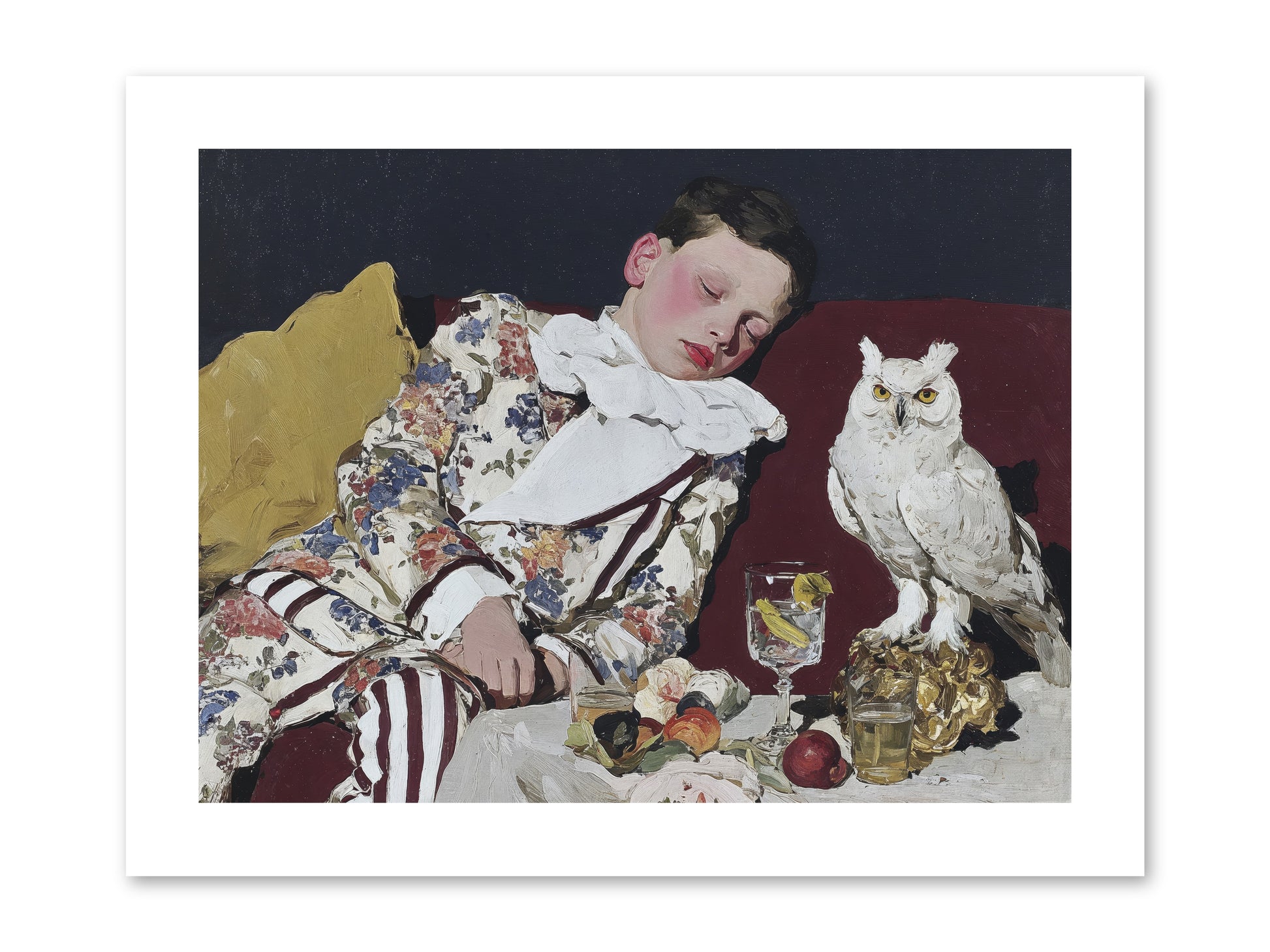 Velvet Knows No Bedtime -- Paper Print 12x9