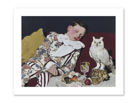 Velvet Knows No Bedtime -- Paper Print 12x9