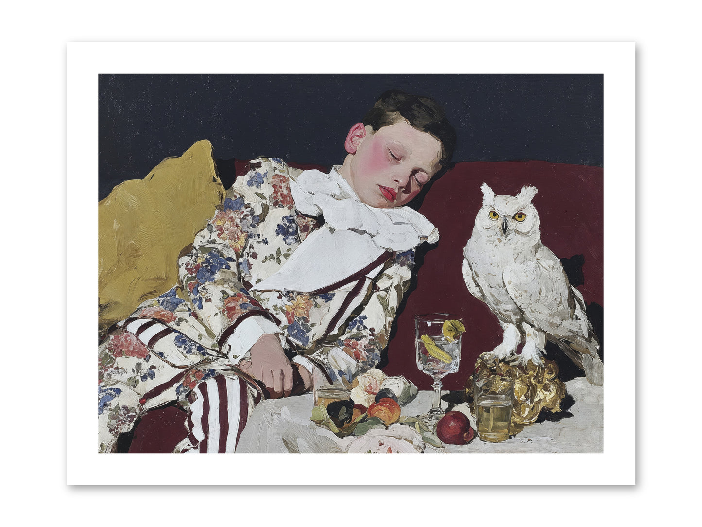 Velvet Knows No Bedtime -- Paper Print 16x12