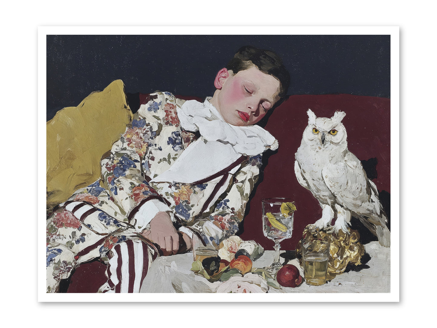 Velvet Knows No Bedtime -- Paper Print 40x30