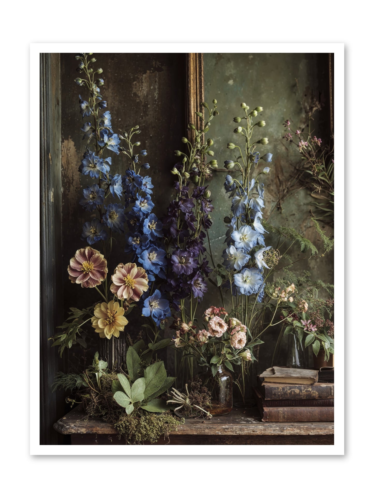 Velvet Lawns And Hidden Doors -- Loose Canvas Print 30x40