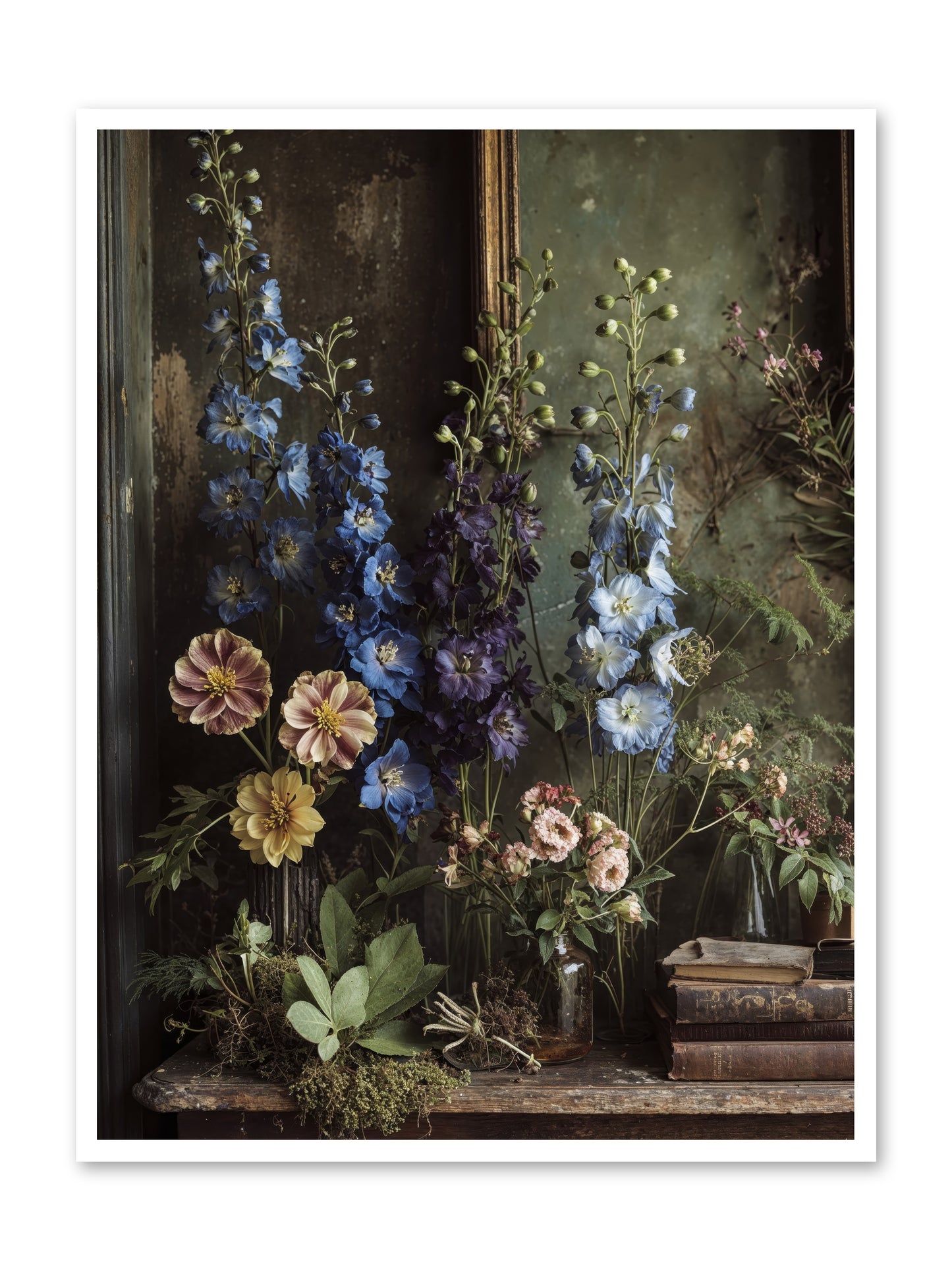 Velvet Lawns And Hidden Doors -- Loose Canvas Print 36x48