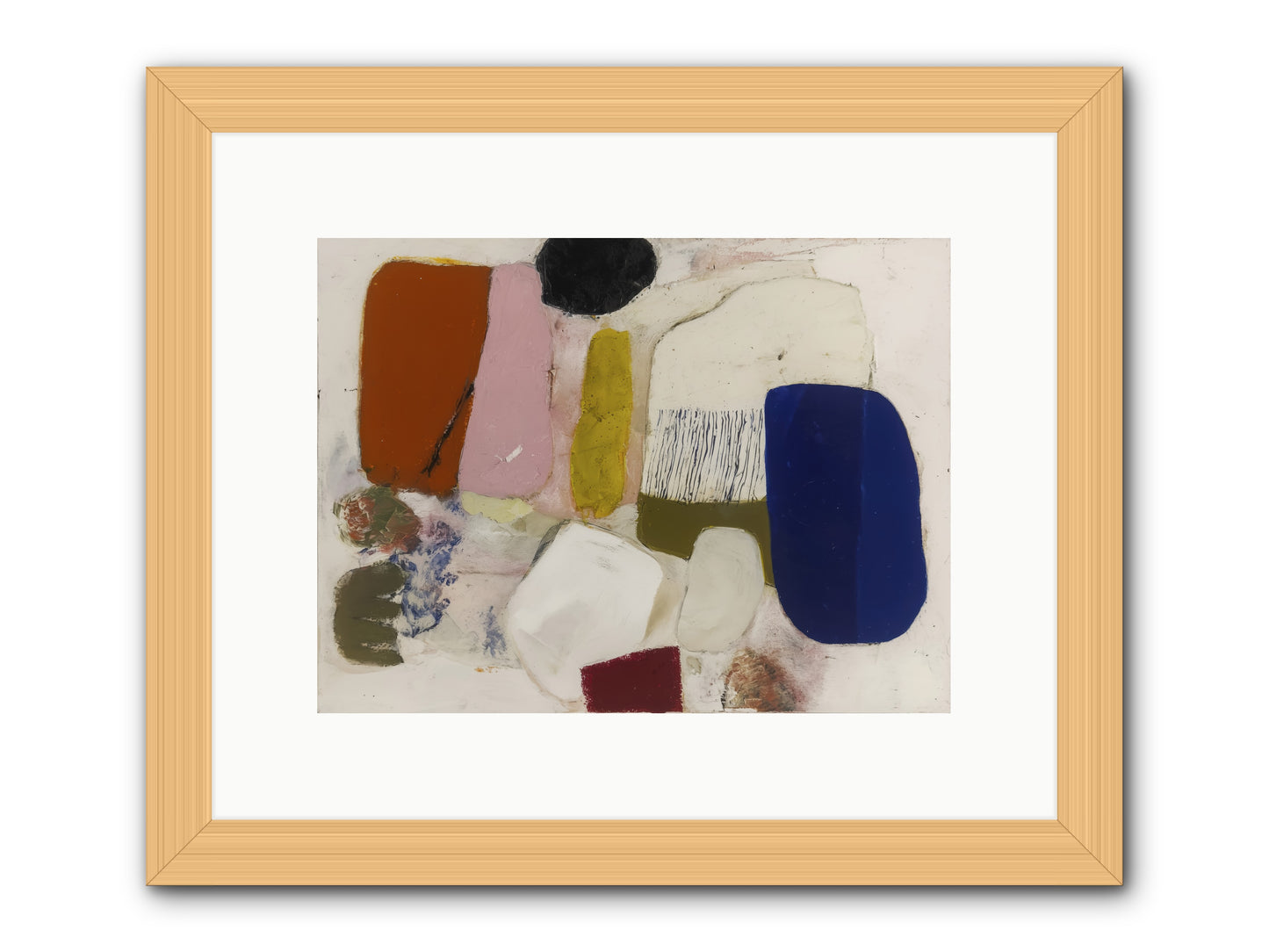 Velvet Obscura -- Framed Print - Natural 12x9