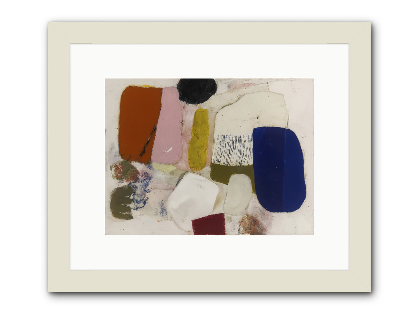 Velvet Obscura -- Framed Print - White 12x9