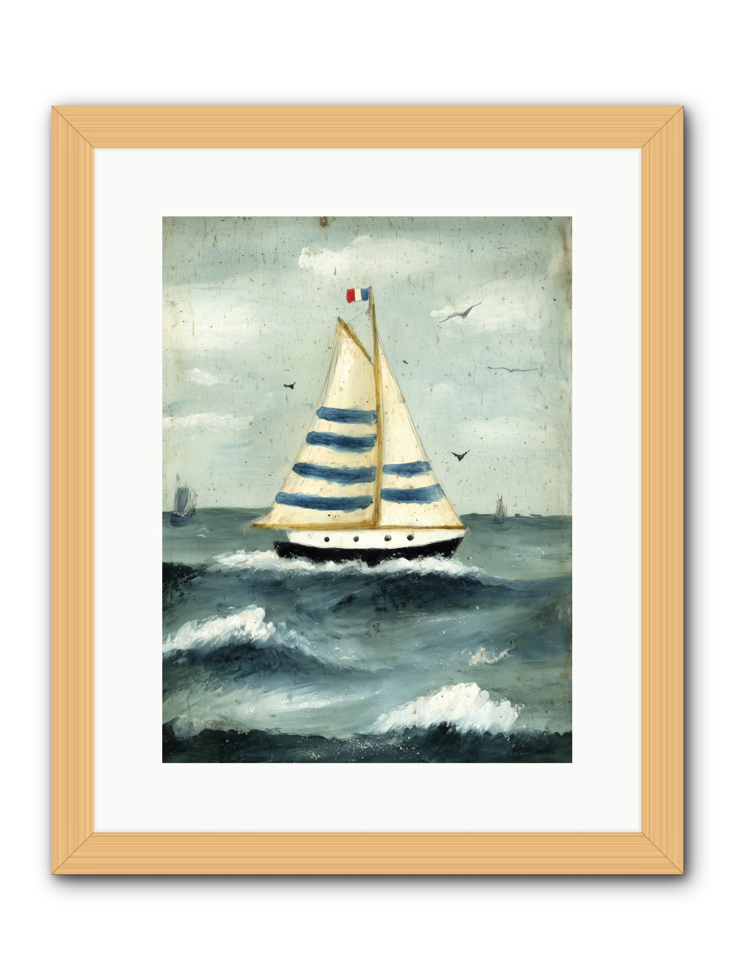 Velvet Rebellion -- Framed Print - Natural 12x16