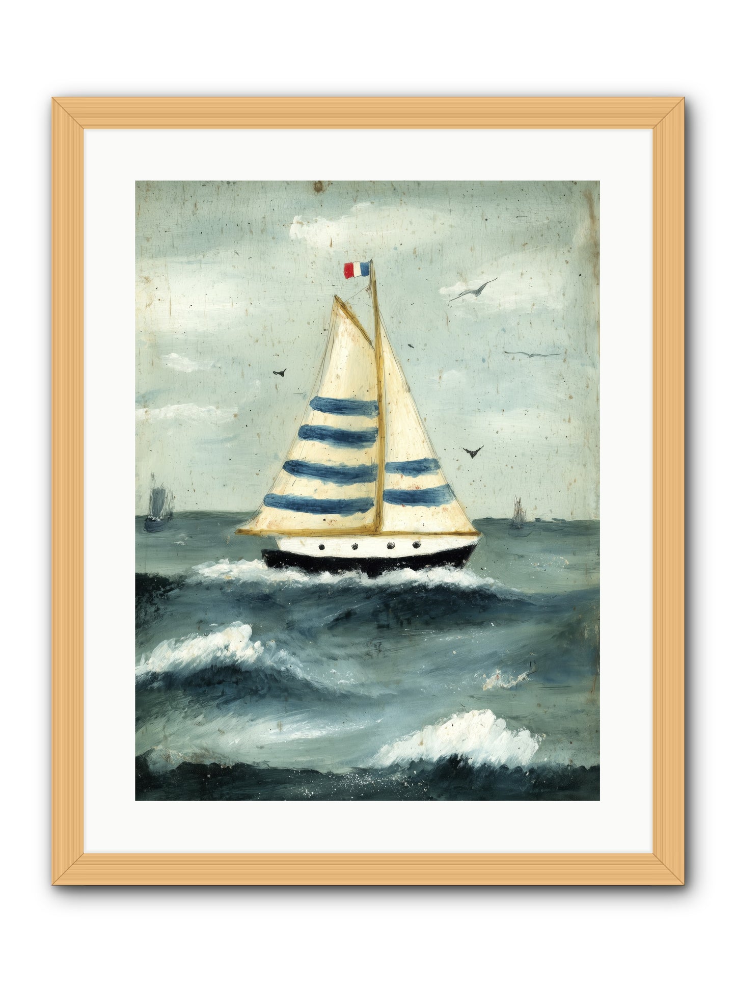 Velvet Rebellion -- Framed Print - Natural 18x24