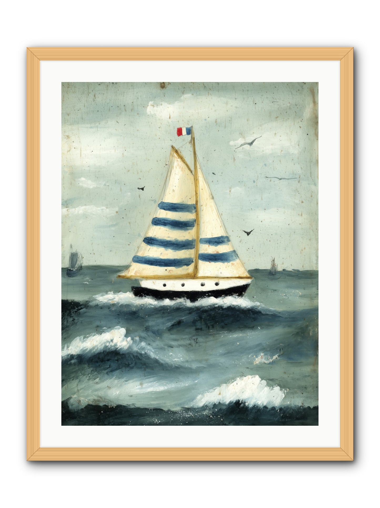Velvet Rebellion -- Framed Print - Natural 24x32