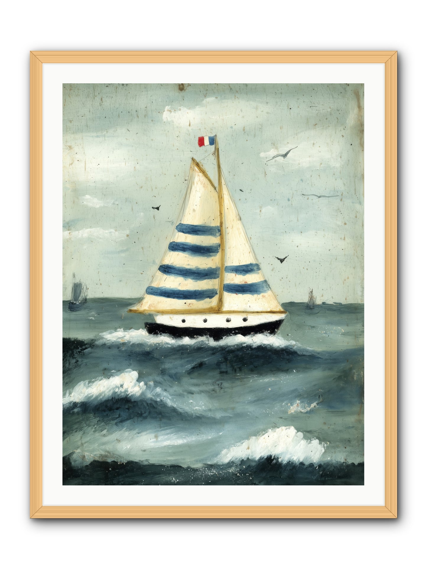 Velvet Rebellion -- Framed Print - Natural 30x40