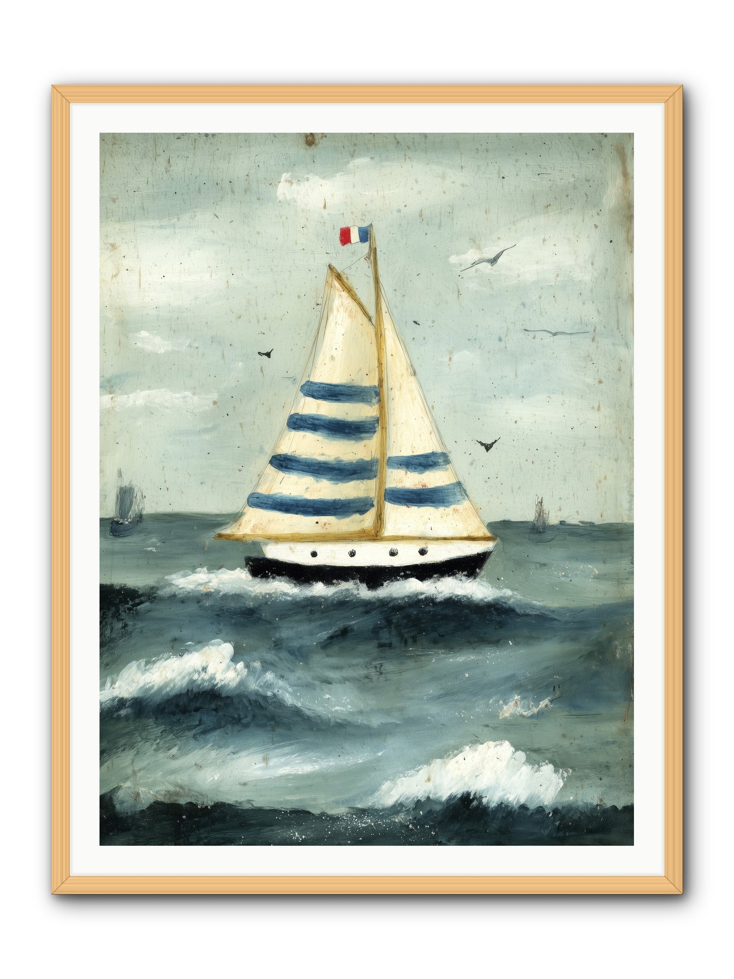 Velvet Rebellion -- Framed Print - Natural 36x48