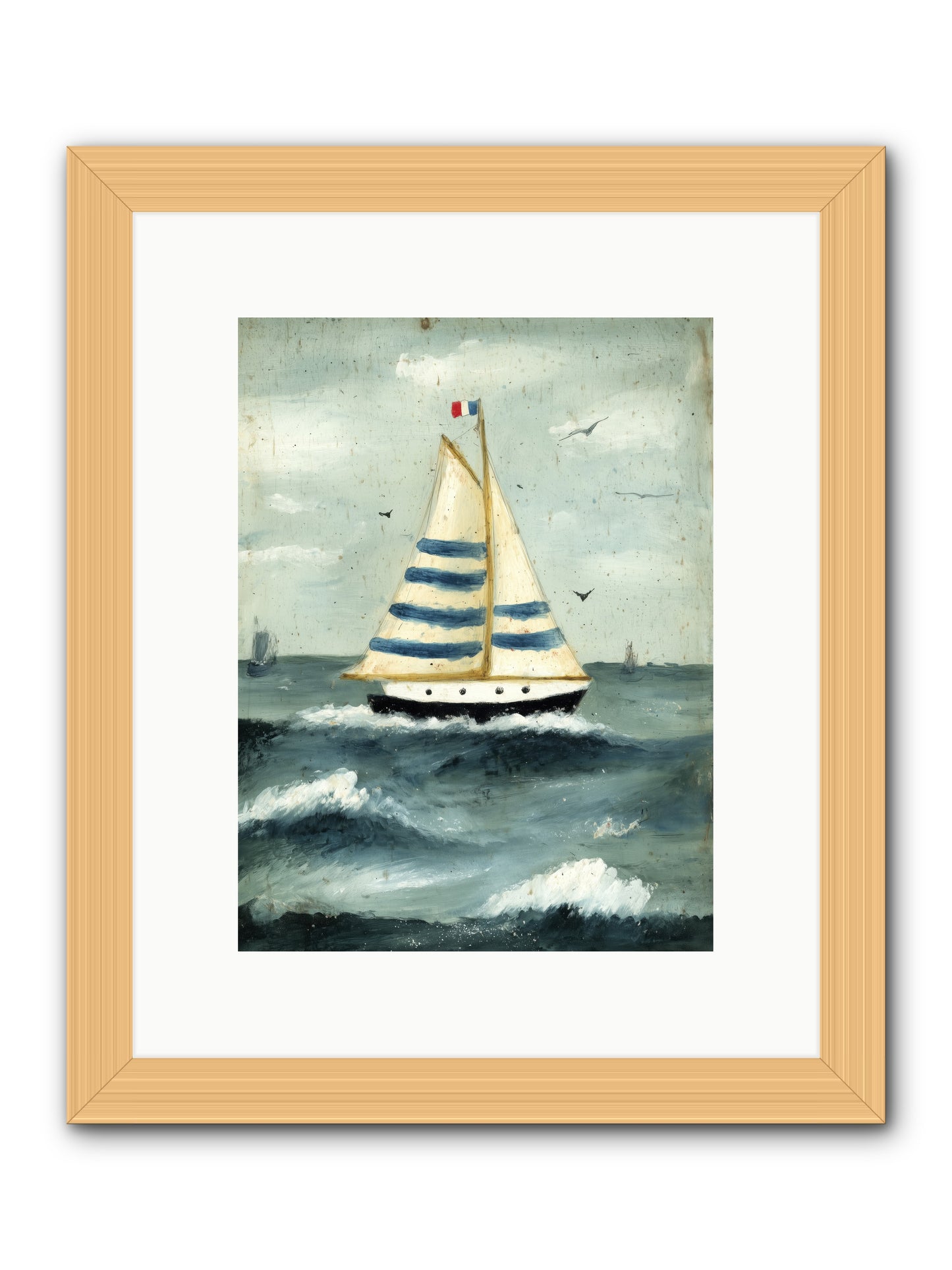 Velvet Rebellion -- Framed Print - Natural 9x12