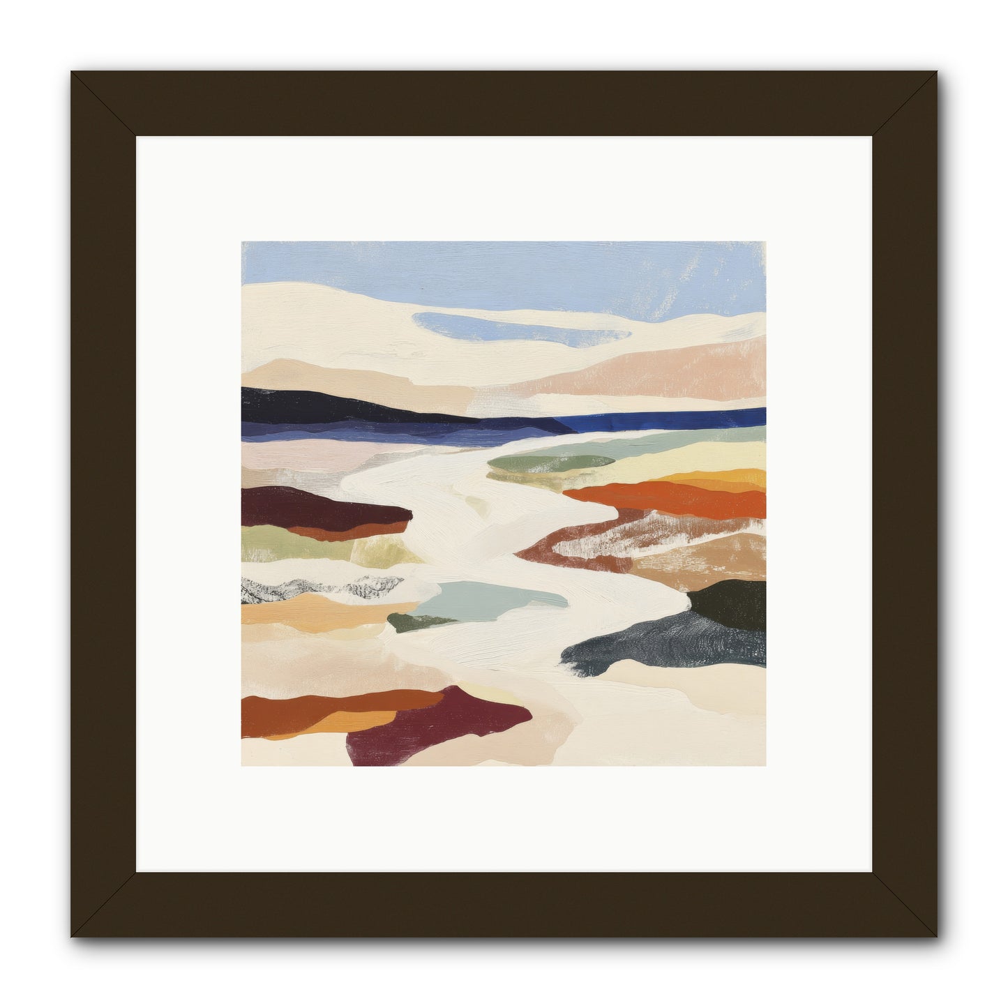 Velvet Rook -- Framed Print - Black 10x10