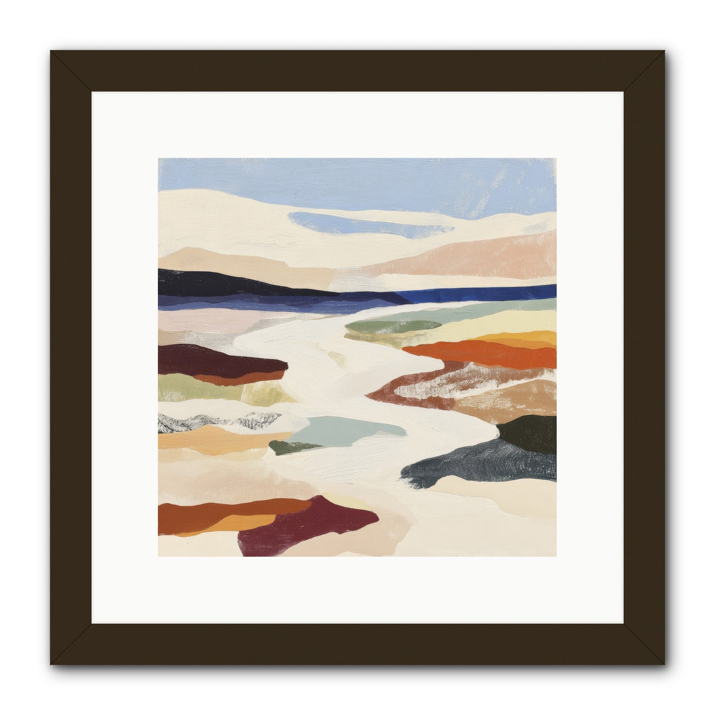 Velvet Rook -- Framed Print - Black 12x12