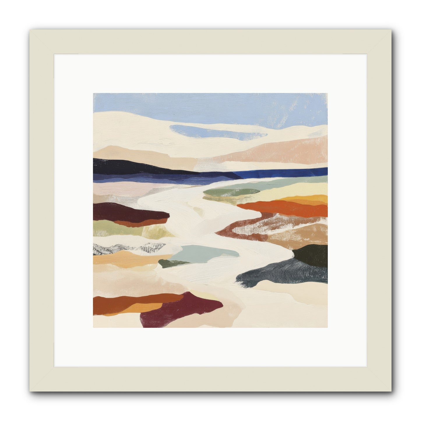 Velvet Rook -- Framed Print - White 12x12