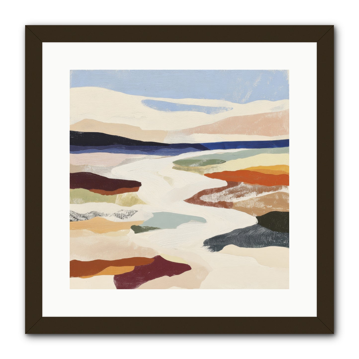 Velvet Rook -- Framed Print - Black 16x16