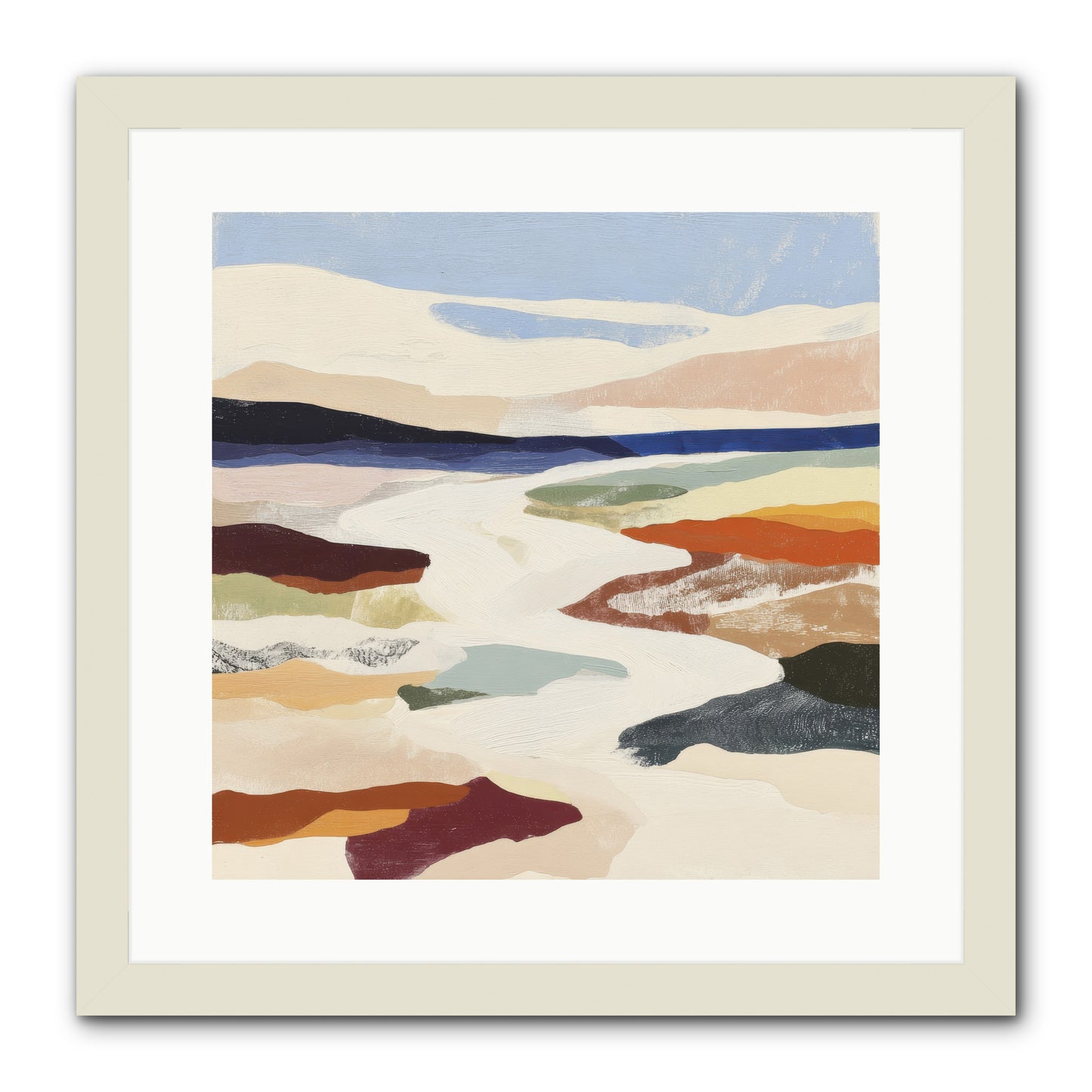 Velvet Rook -- Framed Print - White 16x16