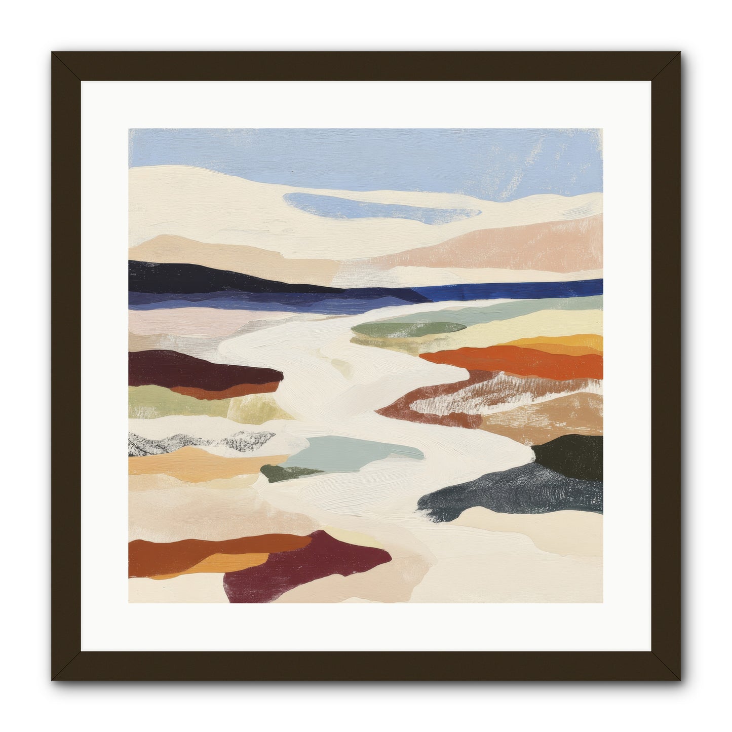 Velvet Rook -- Framed Print - Black 20x20