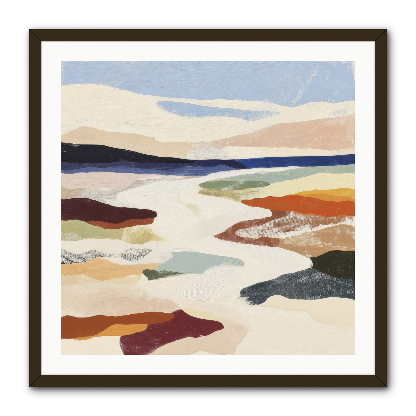 Velvet Rook -- Framed Print - Black 30x30