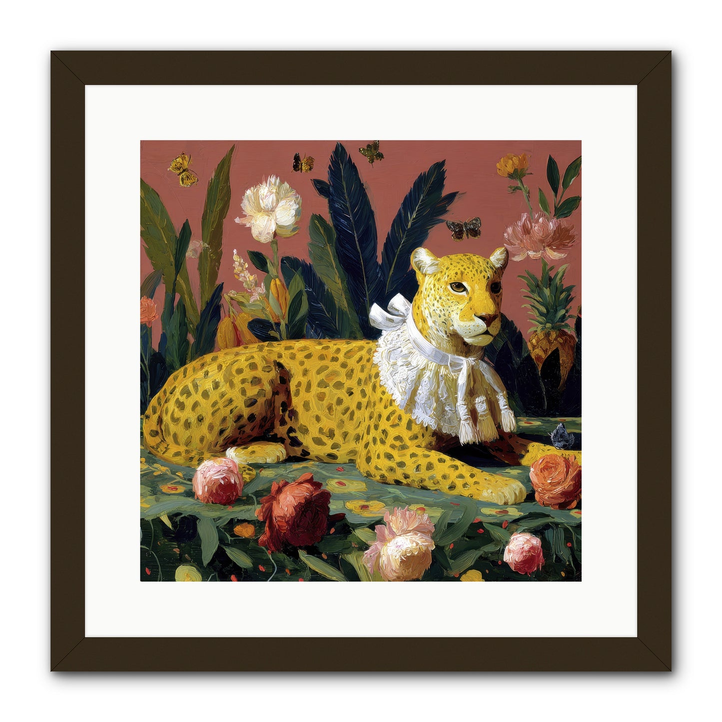 Velvet Shadows  -- Framed Print - Black 16x16