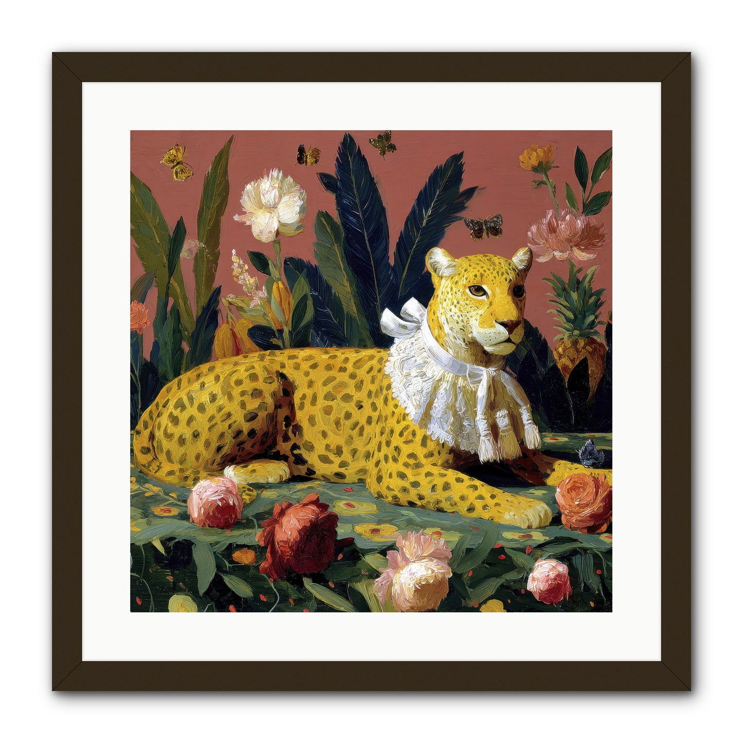 Velvet Shadows  -- Framed Print - Black 20x20