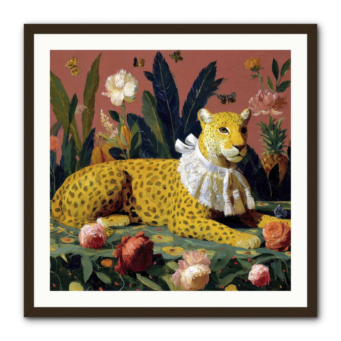 Velvet Shadows  -- Framed Print - Black 30x30