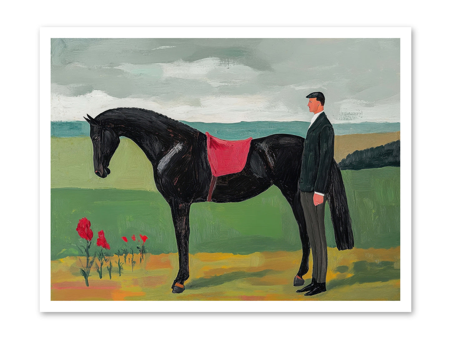 Velvet Storm -- Loose Canvas Print 32x24