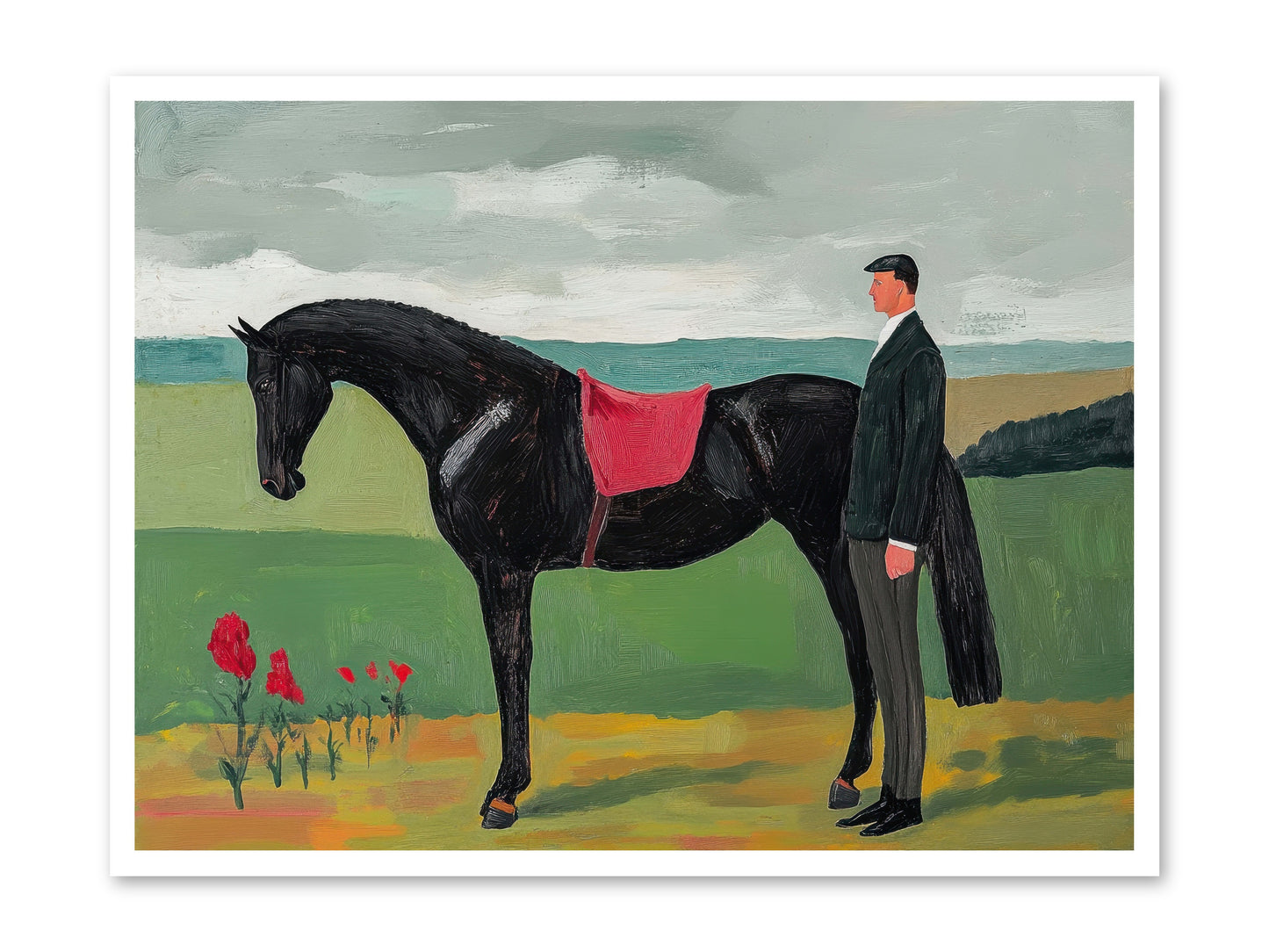Velvet Storm -- Loose Canvas Print 40x30