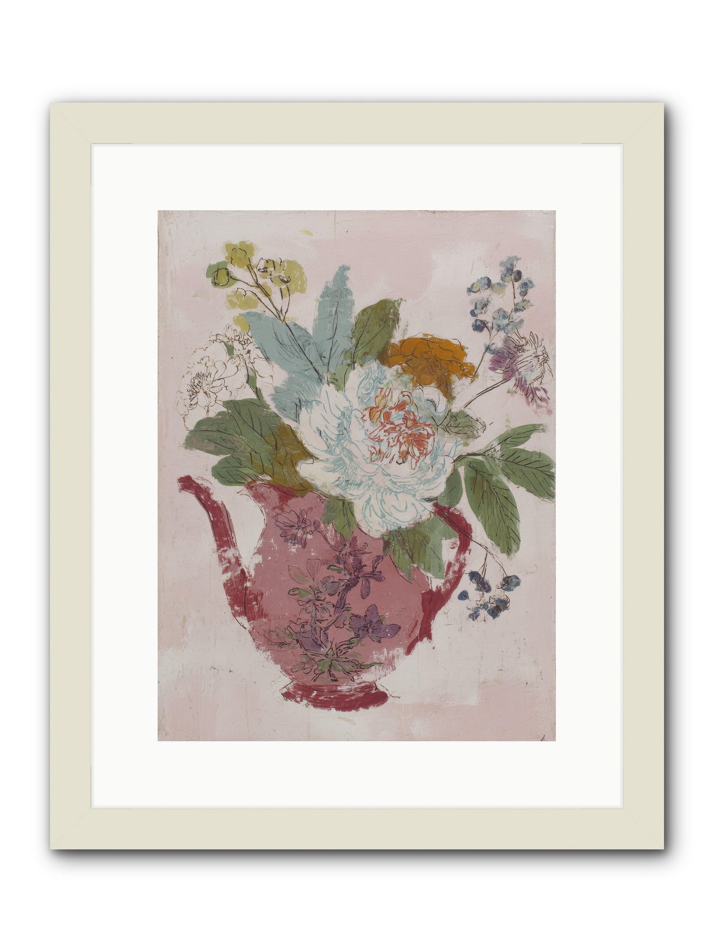 Velvet Supper & Other Stories -- Framed Print - White 12x16
