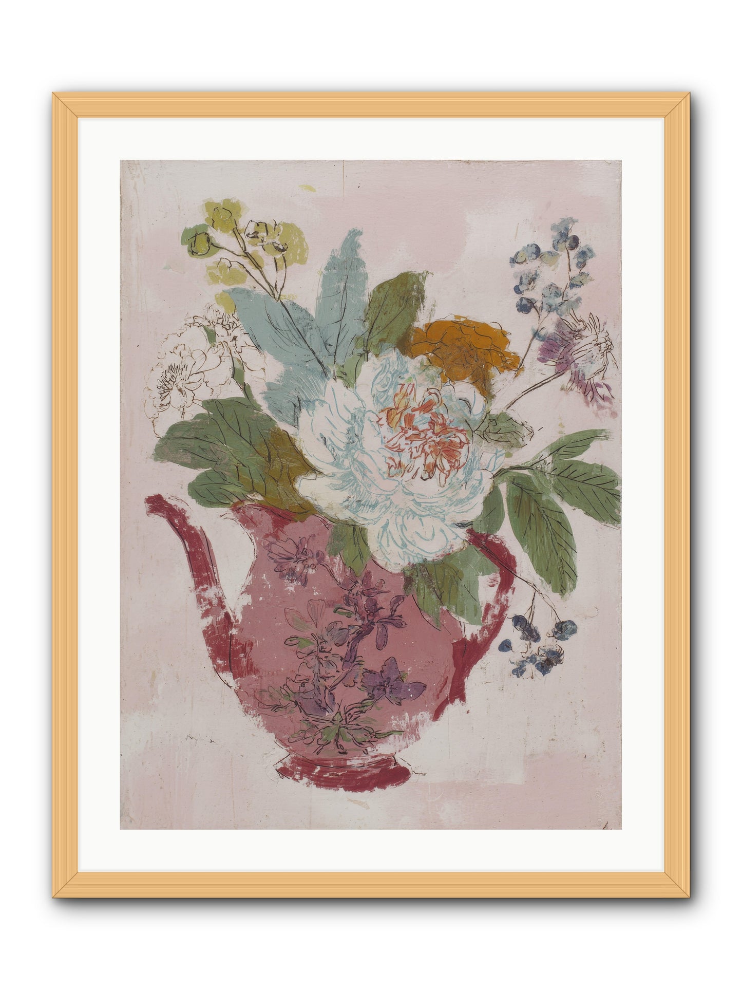 Velvet Supper & Other Stories -- Framed Print - Natural 24x32