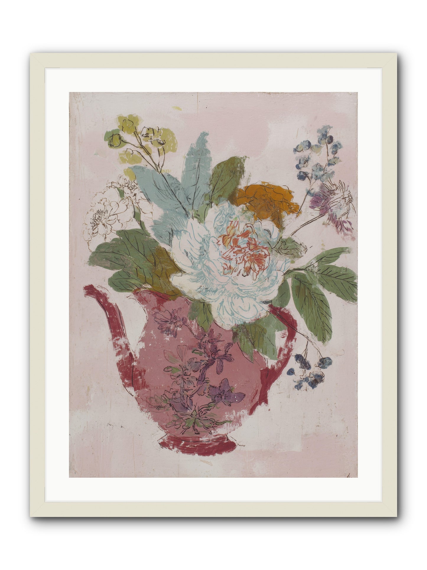 Velvet Supper & Other Stories -- Framed Print - White 24x32
