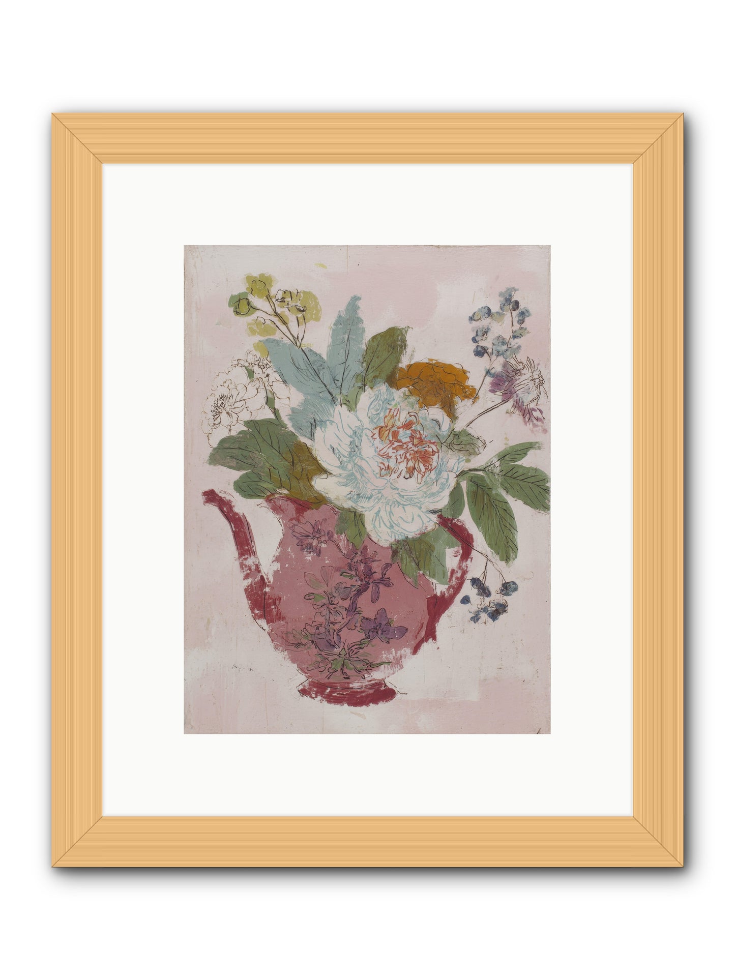 Velvet Supper & Other Stories -- Framed Print - Natural 9x12