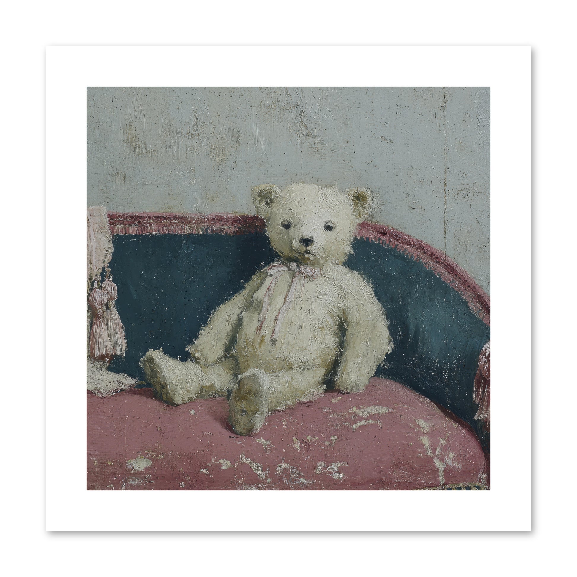 Velvet Telegram -- Paper Print 10x10