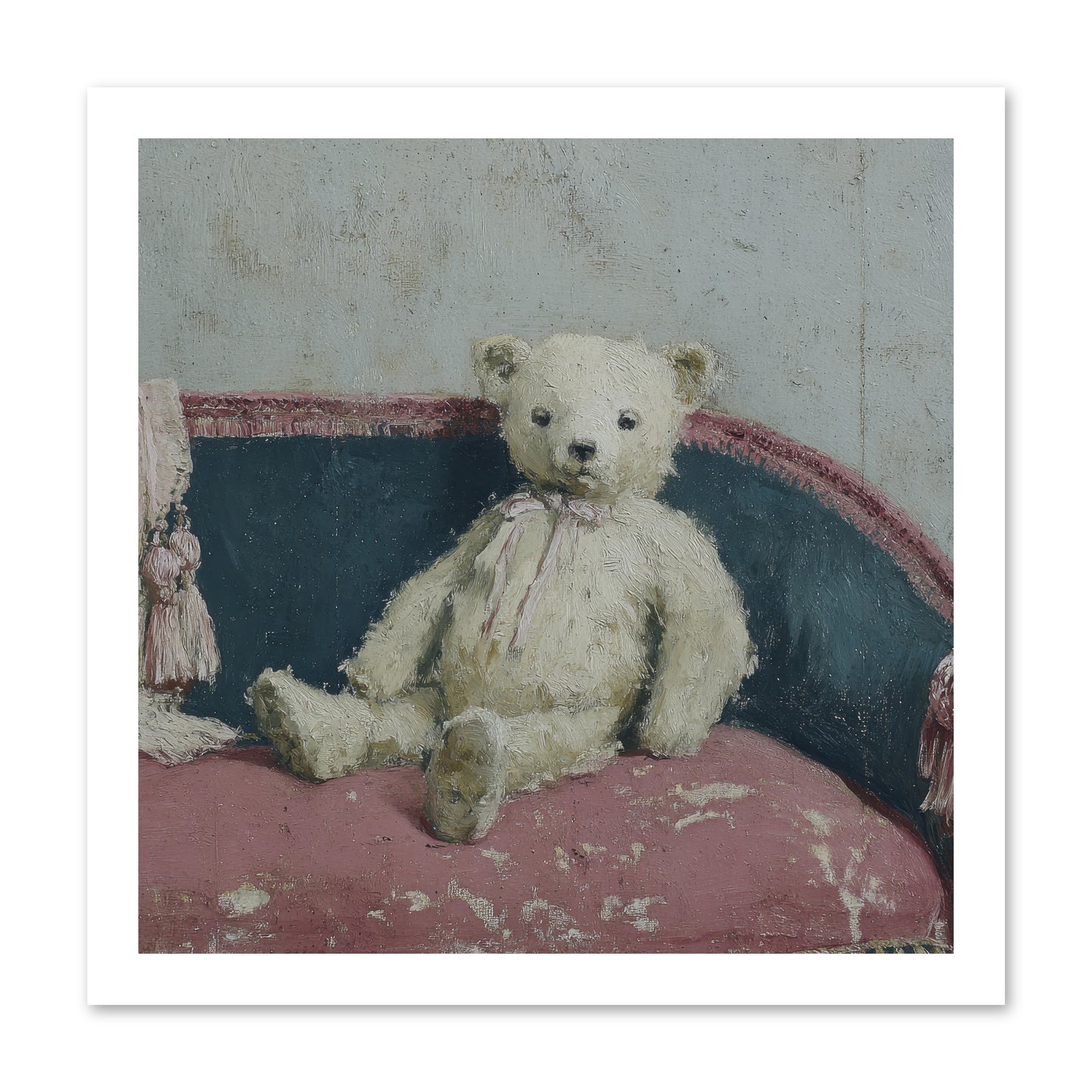 Velvet Telegram -- Paper Print 16x16