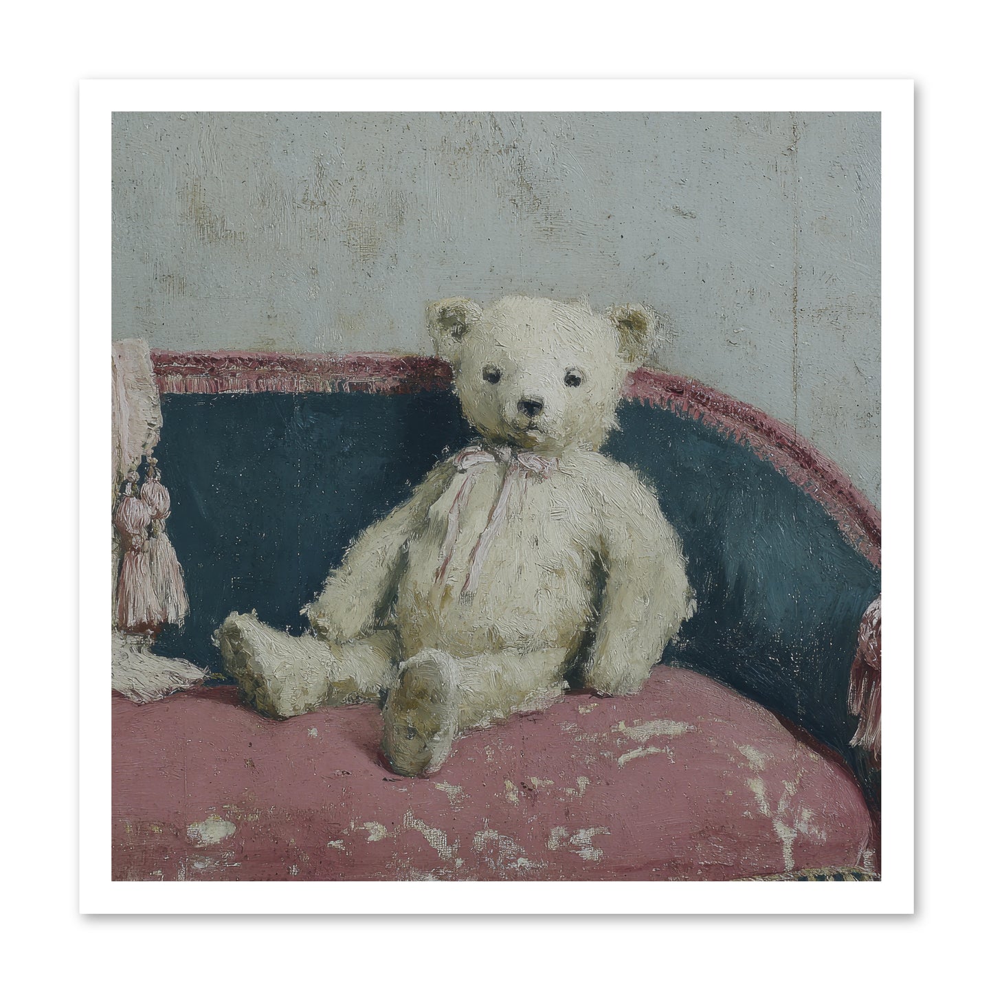 Velvet Telegram -- Paper Print 24x24