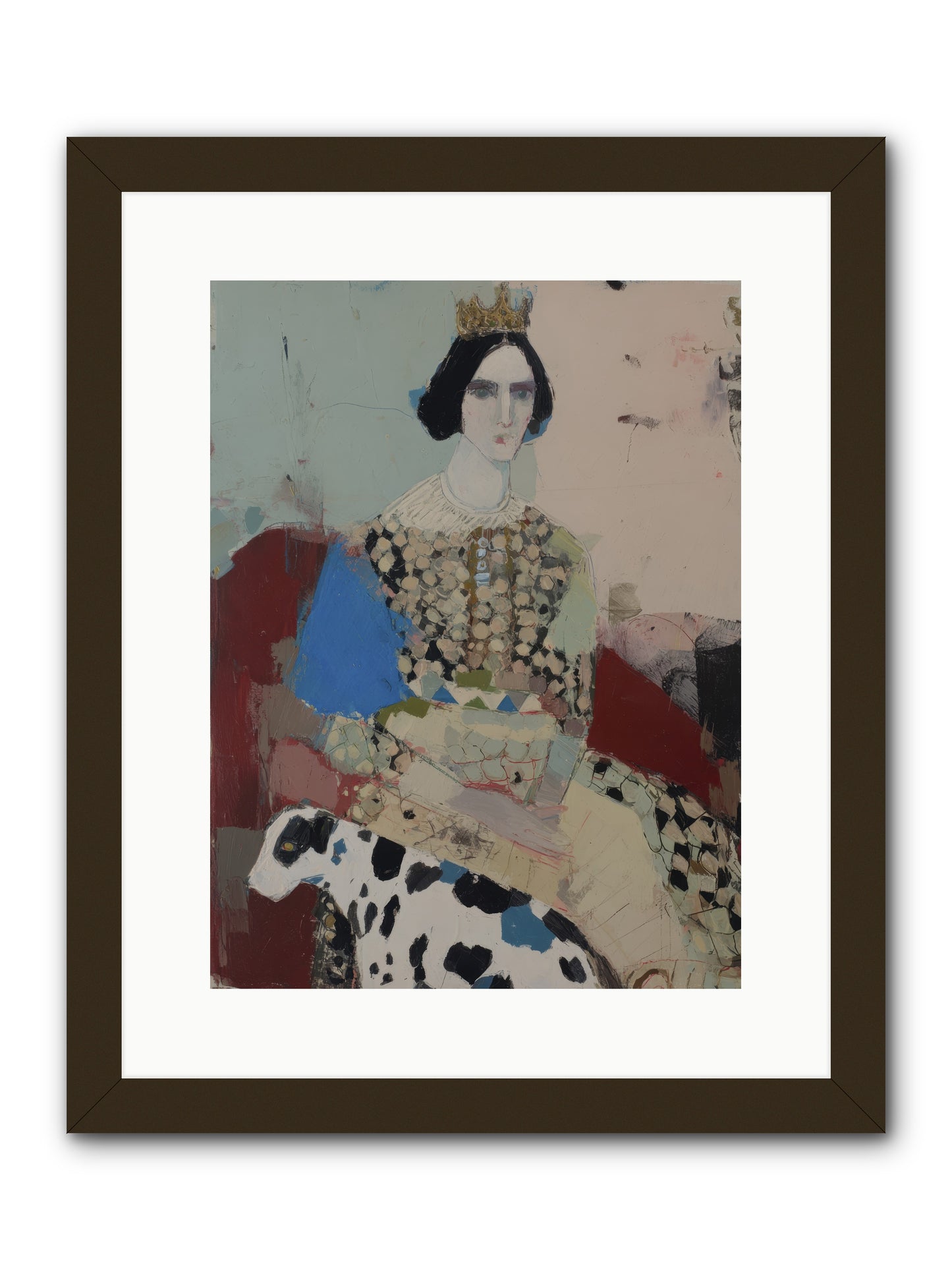 Velvet Thoughts -- Framed Print - Black 12x16