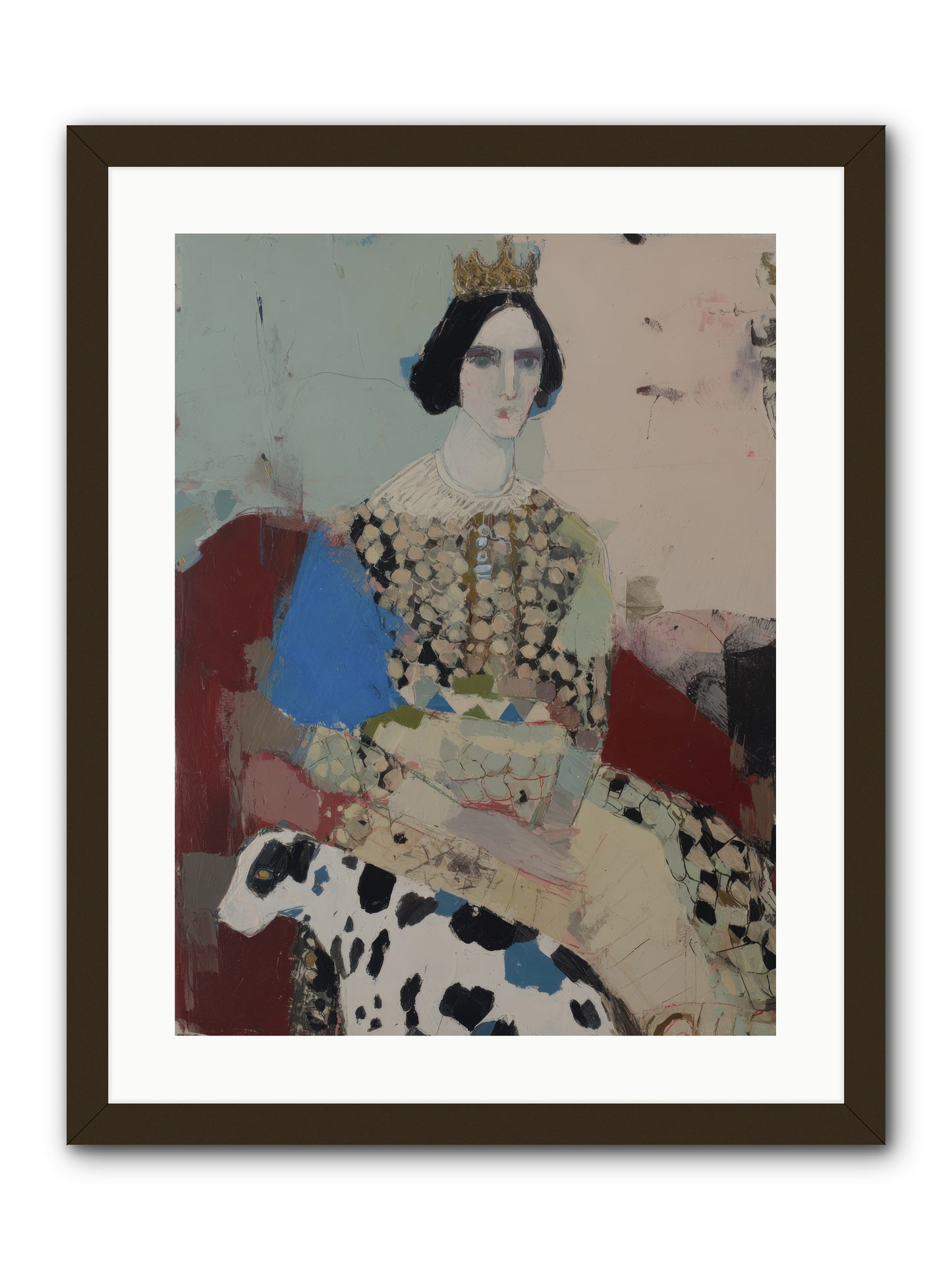 Velvet Thoughts -- Framed Print - Black 18x24