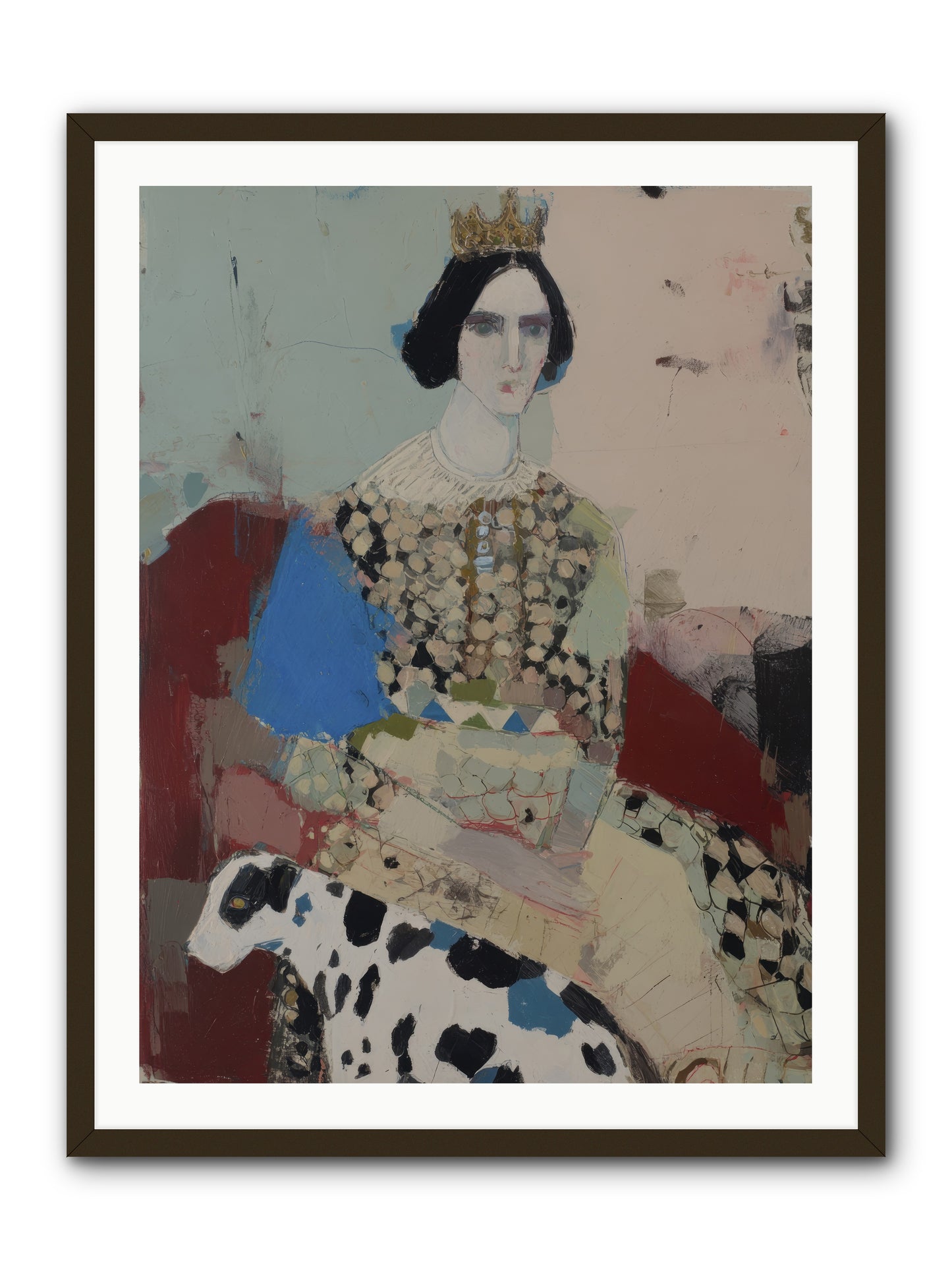 Velvet Thoughts -- Framed Print - Black 30x40