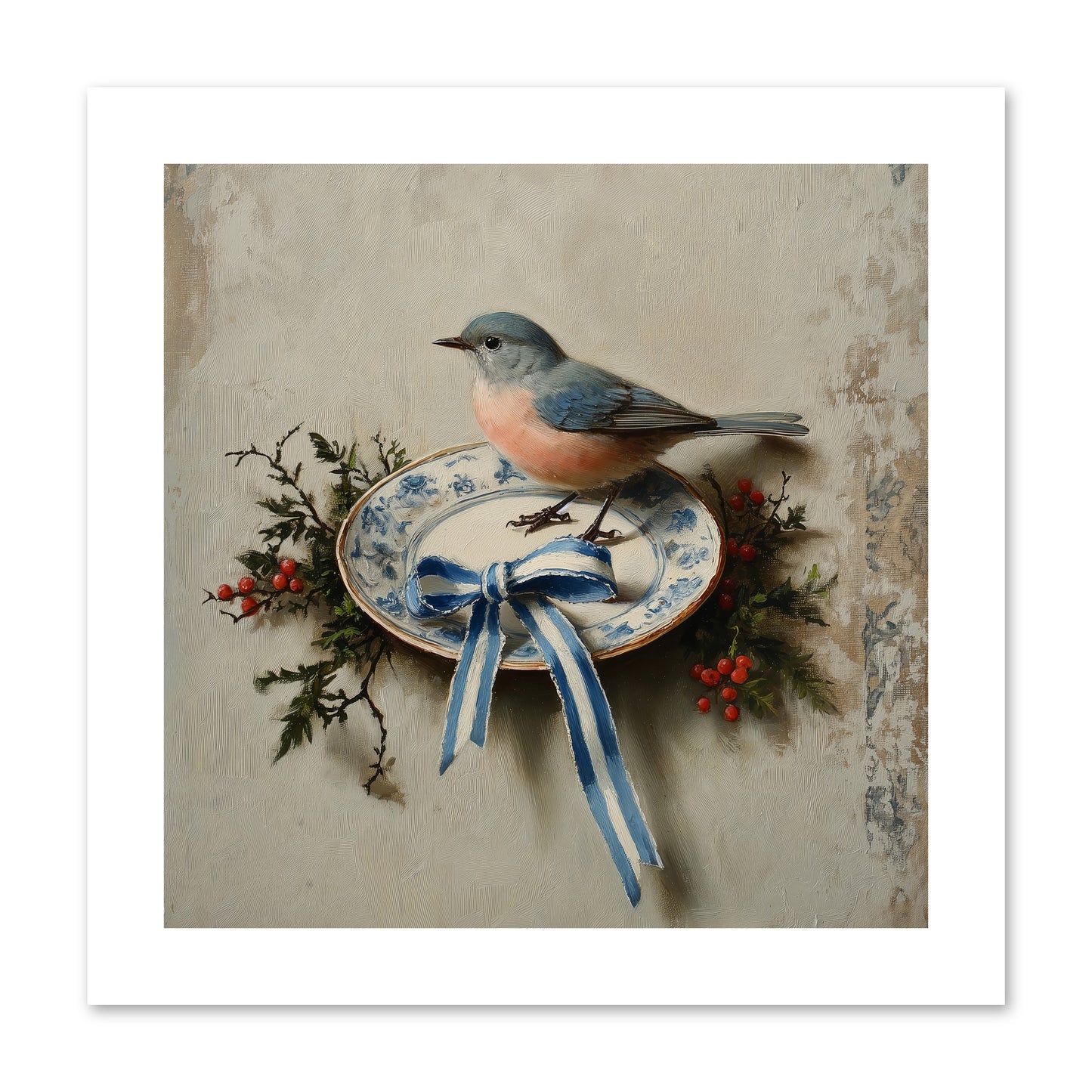 Velvet WIngs -- Paper Print 10x10