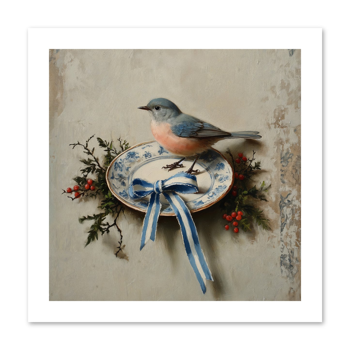 Velvet WIngs -- Paper Print 12x12