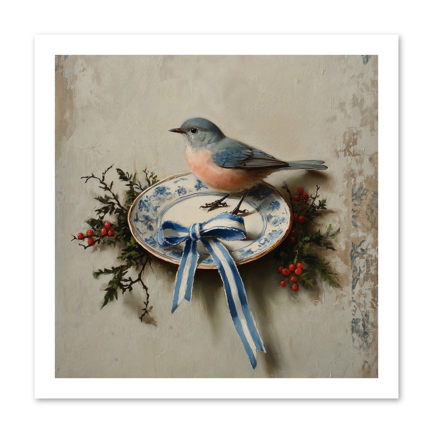 Velvet WIngs -- Paper Print 16x16