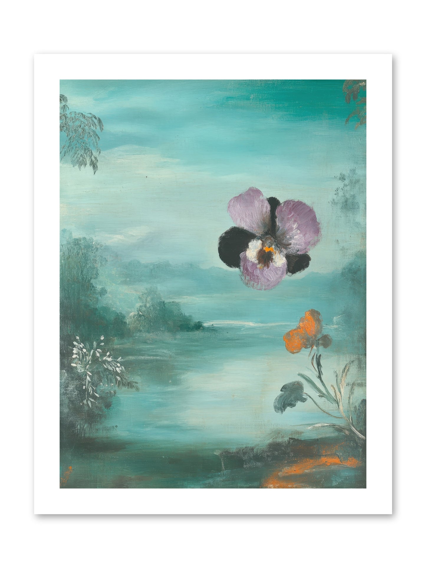 Velvet Whisper-REZ -- Loose Canvas Print 12x16