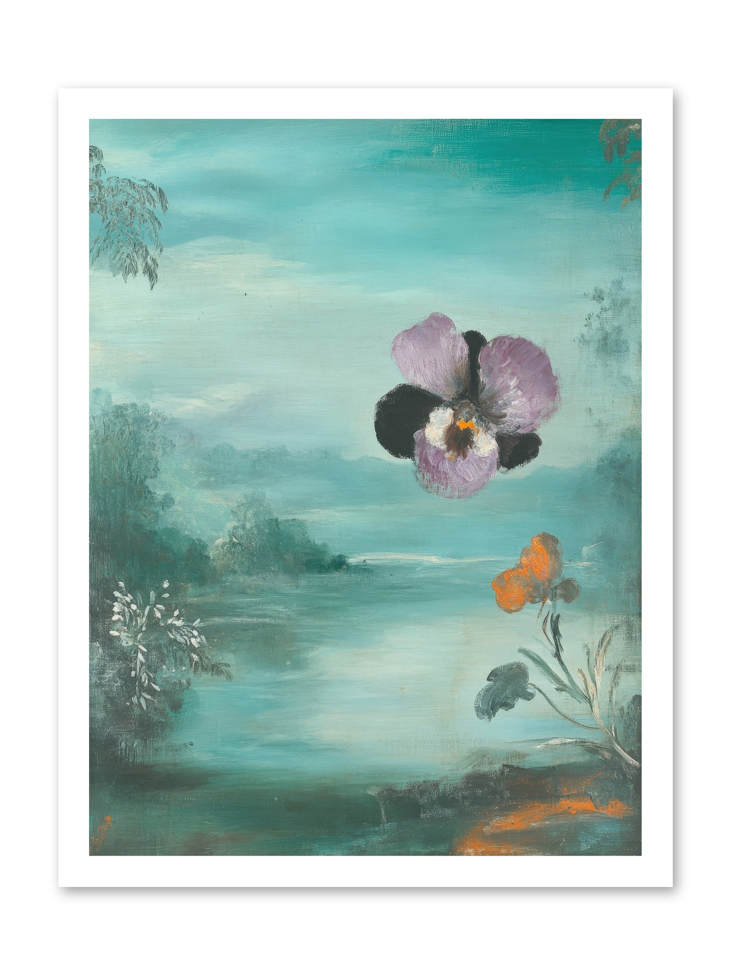 Velvet Whisper-REZ -- Loose Canvas Print 18x24