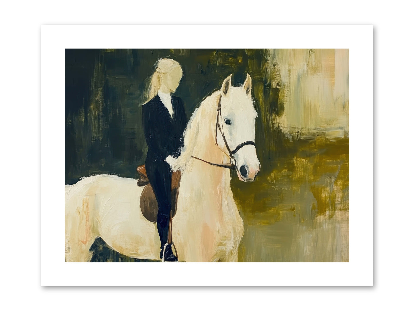 Velvet Willow -- Loose Canvas Print 12x9