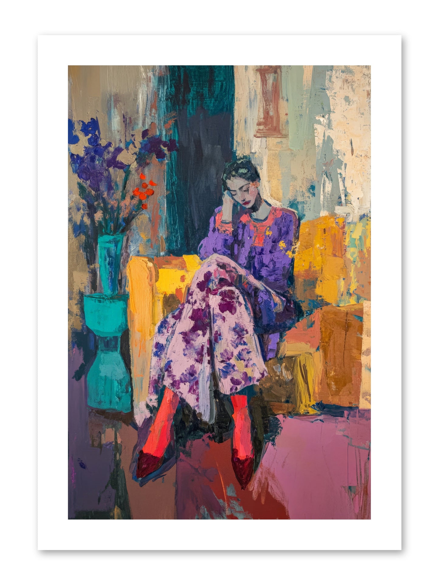 Velvet & Gilt -- Paper Print 10x15
