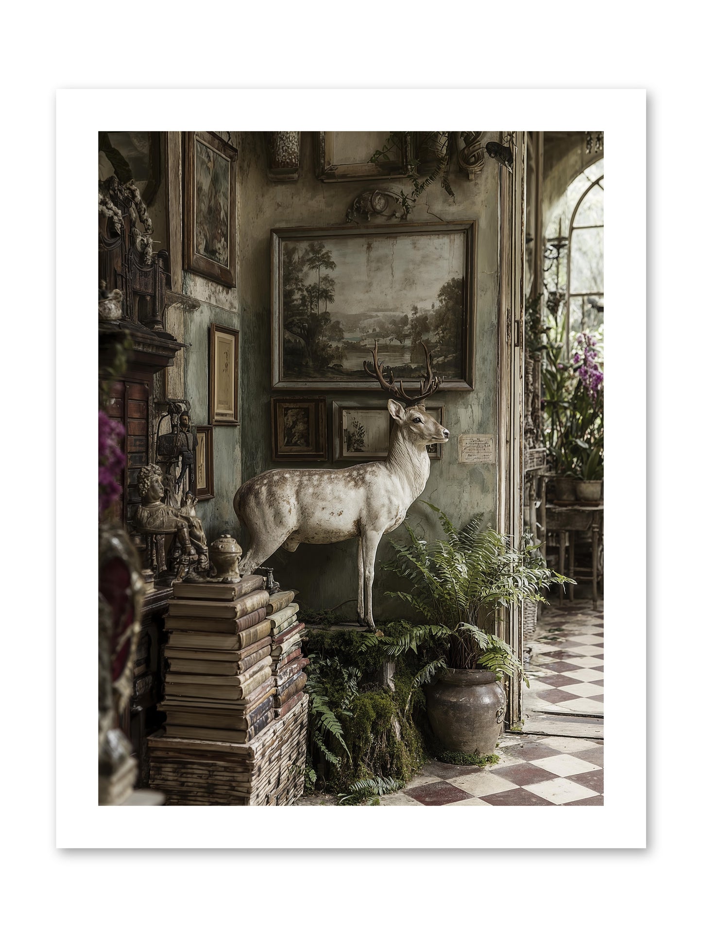 Velveteen -- Loose Canvas Print 12x16