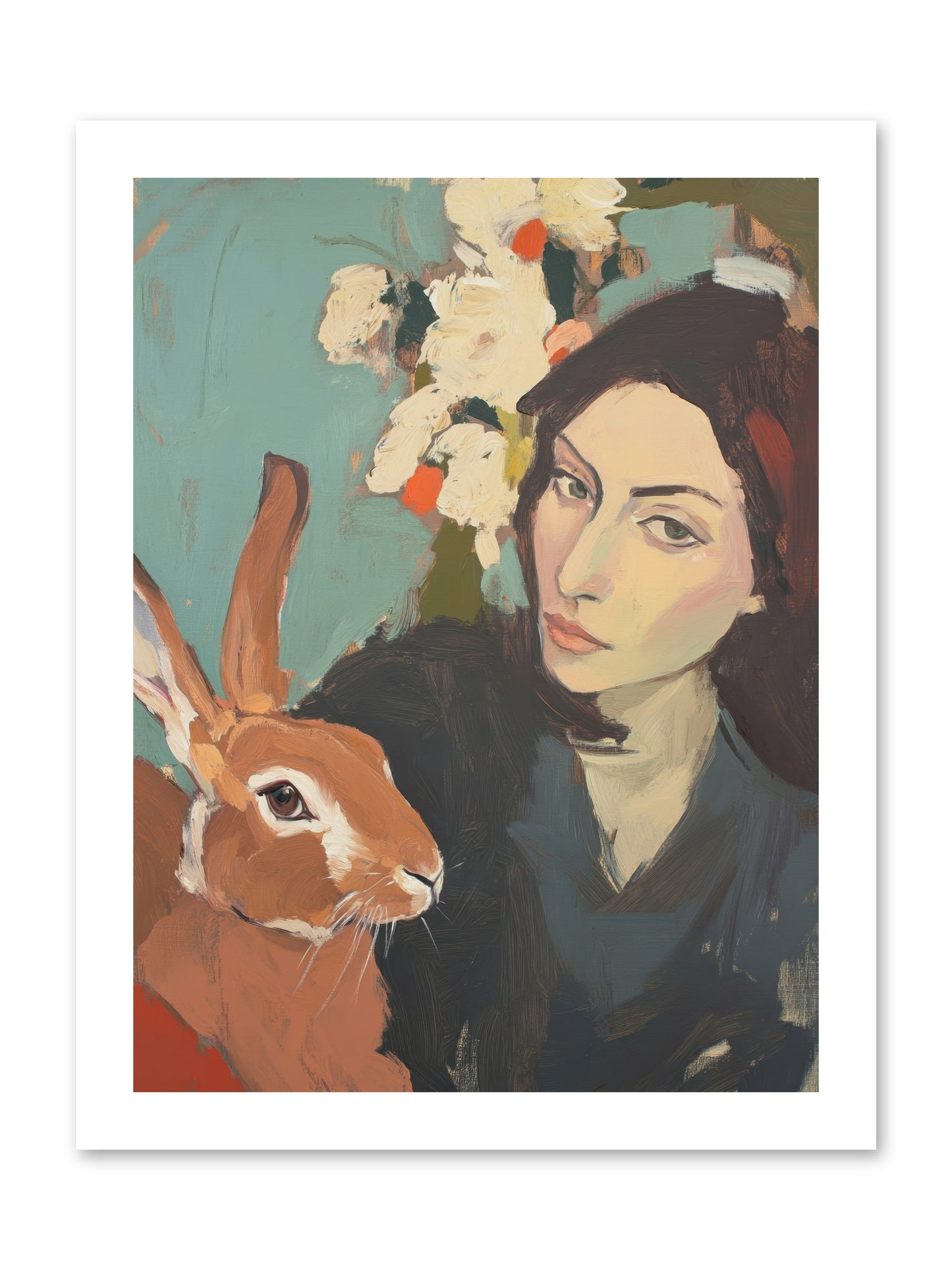 Velveteen Nobility -- Paper Print 12x16