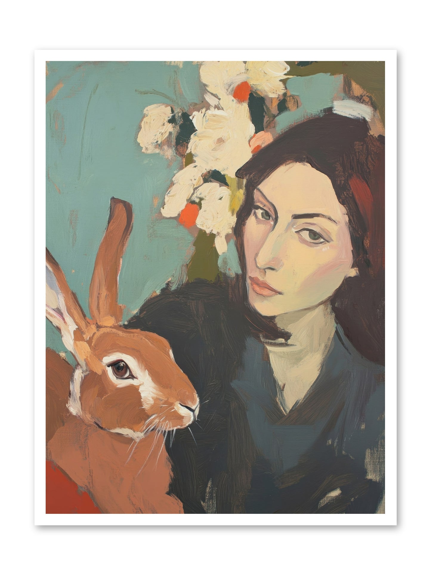 Velveteen Nobility -- Loose Canvas Print 30x40